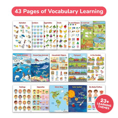 43 pages of vocabulary learning
