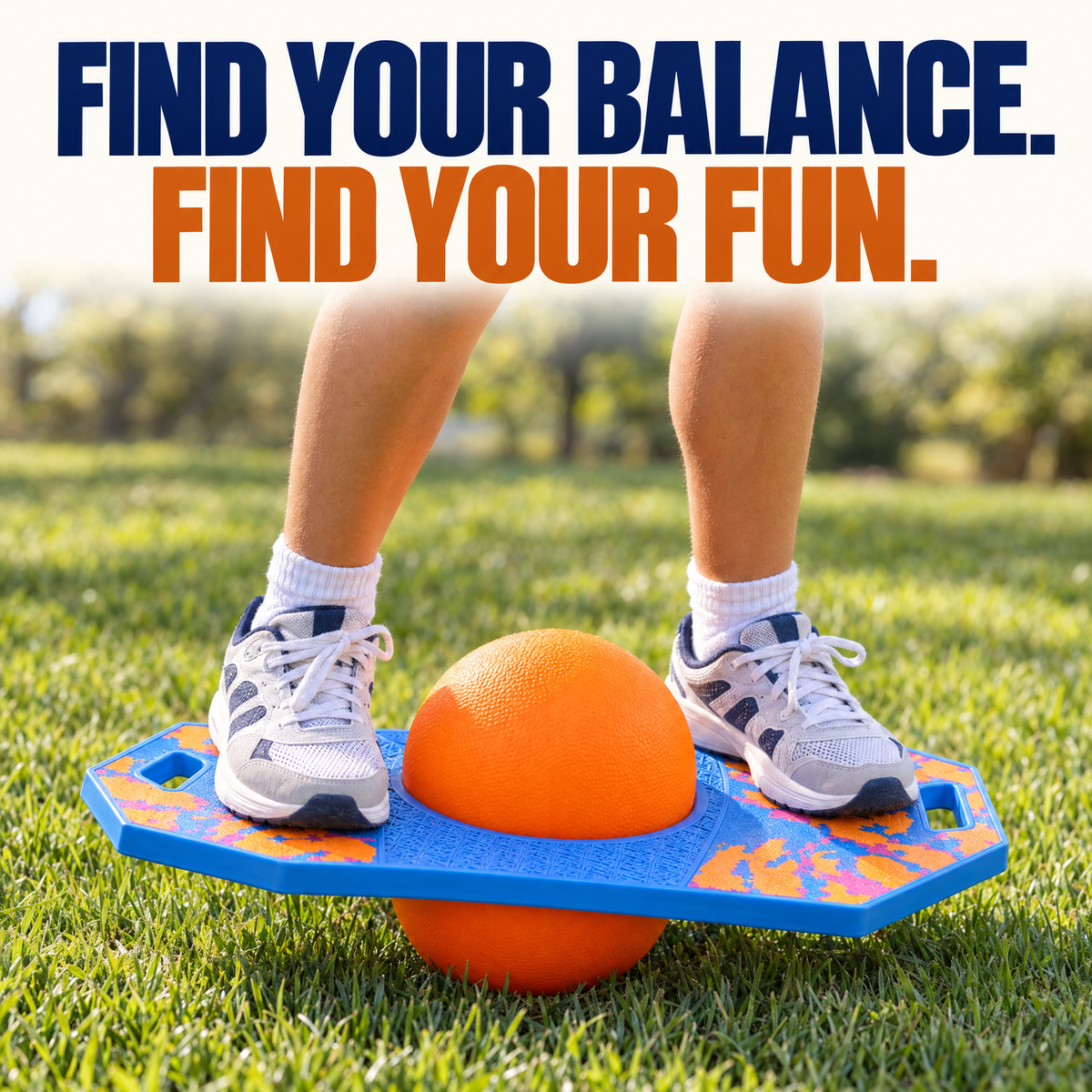 JumpOrb™ – Bounce & Balance Board Set