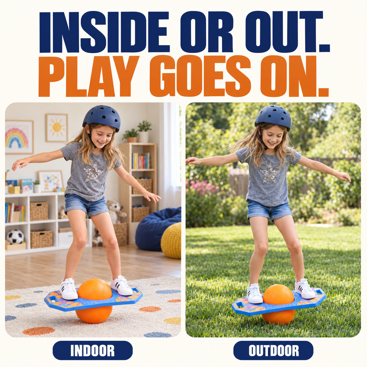 JumpOrb™ – Bounce & Balance Board Set